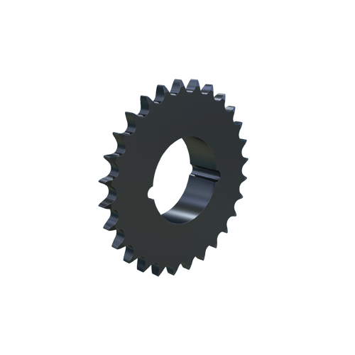 MARTIN SPROCKET 08BTB28H Roller Chain Sprocket, 28 Teeth, 113.430 mm Pitch Dia., 120.790 mm O.D., Steel | AL4ZZY