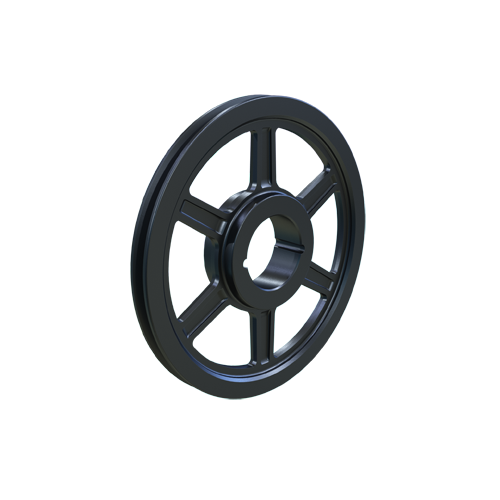 MARTIN SPROCKET 1 B 124 TB Sheave, TB Bushing, 12.750 Inch O.D., 1 Groove, 12.4 Inch Pitch Dia., Cast Iron | AK4XRA