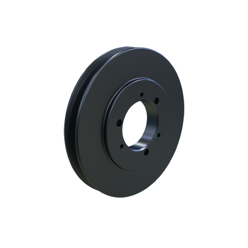 MARTIN SPROCKET 1 B 62 SDS Sheave, QD Bushing, 6.550 Inch Outside Dia., 1 Groove, 6.2 Inch Pitch Dia., Steel | AK4UMP