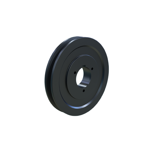 MARTIN SPROCKET 1 B 66 P Sheave, MST Bushing, 6.950 Inch Outside Dia., 1 Groove, 6.6 Inch Pitch Dia., Steel | BA3FUL