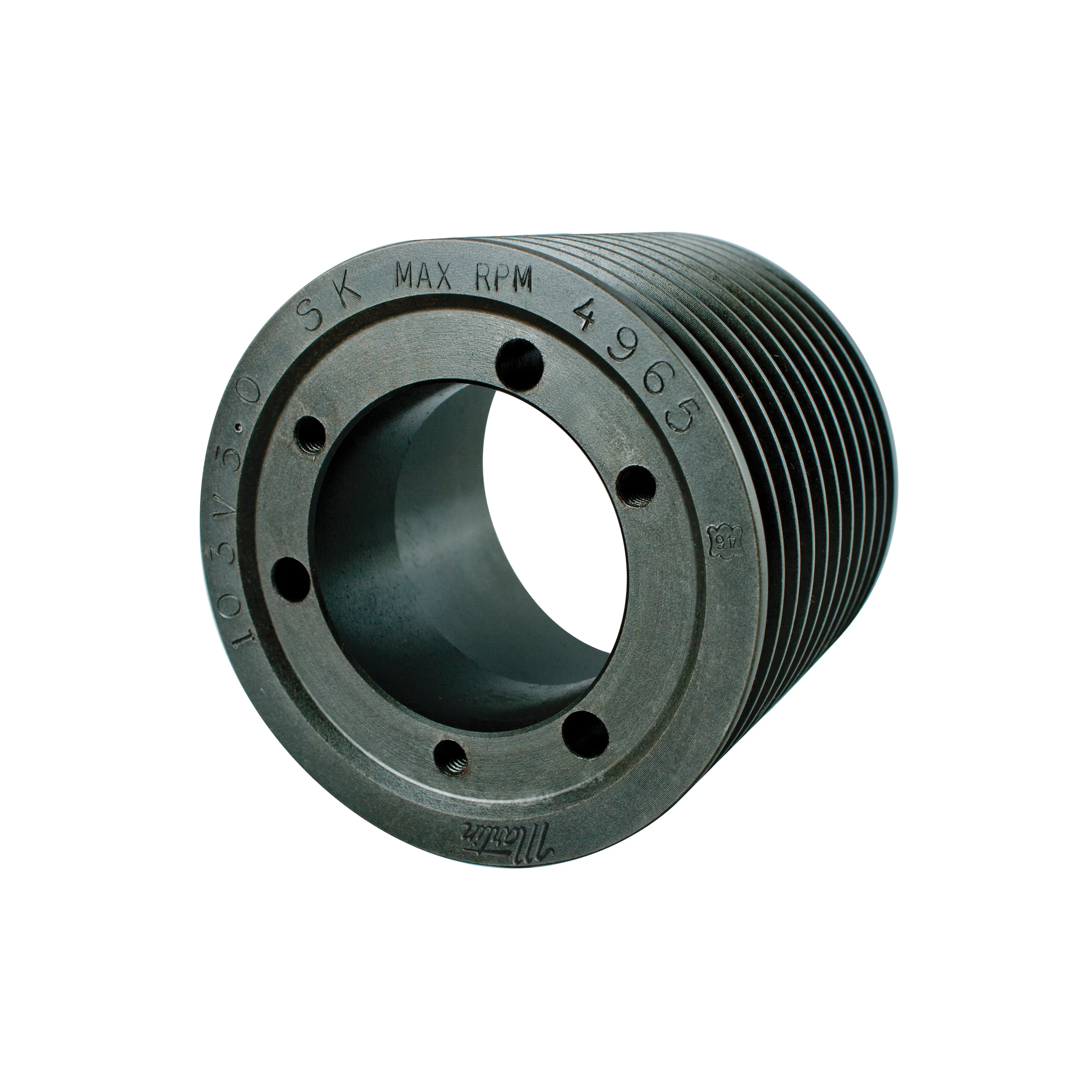 MARTIN SPROCKET 10 3V 475 SK Sheave, QD Bushing, 4.750 Inch Outside Dia., 10 Groove, 4.7 Inch Pitch Dia., Cast Iron | AK6APB