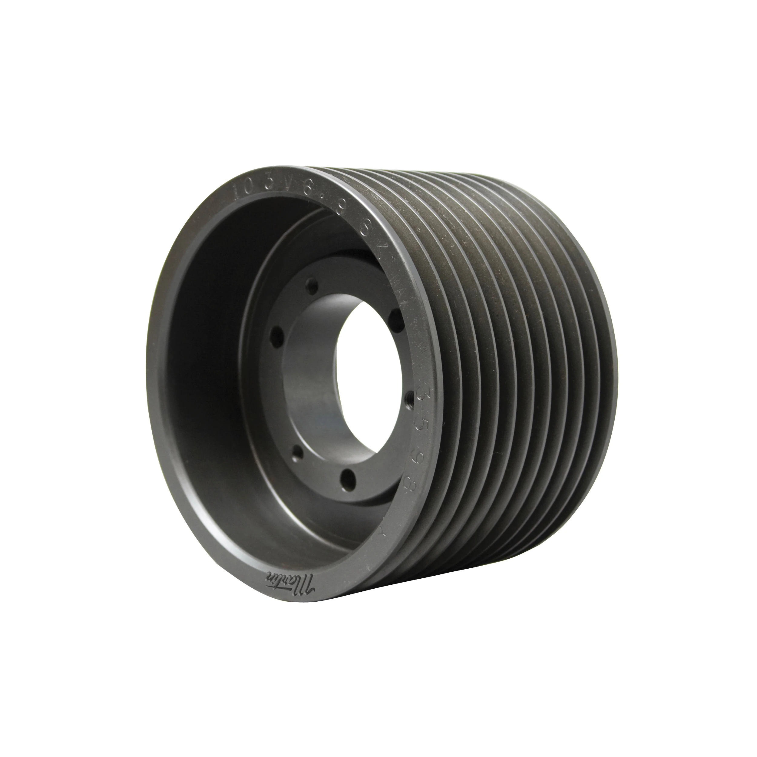 MARTIN SPROCKET 10 3V 650 SK Sheave, QD Bushing, 6.5 Inch Outside Dia., 10 Groove, 6.45 Inch Pitch Dia., Cast Iron | AK6APZ