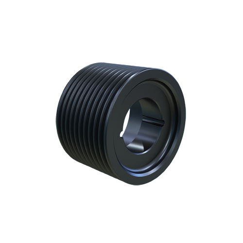 MARTIN SPROCKET 10 3V 650 TB Sheave, TB Bushing, 6.5 Inch Outside Dia., 10 Groove, 6.45 Inch Pitch Dia., Steel | AK4ZAB