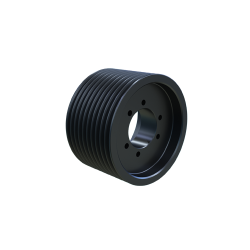 MARTIN SPROCKET 10 5V 1180 F Sheave, QD Bushing, 11.8 Inch Outside Dia., 10 Groove, 11.7 Inch Pitch Dia., Cast Iron | AK6BNH