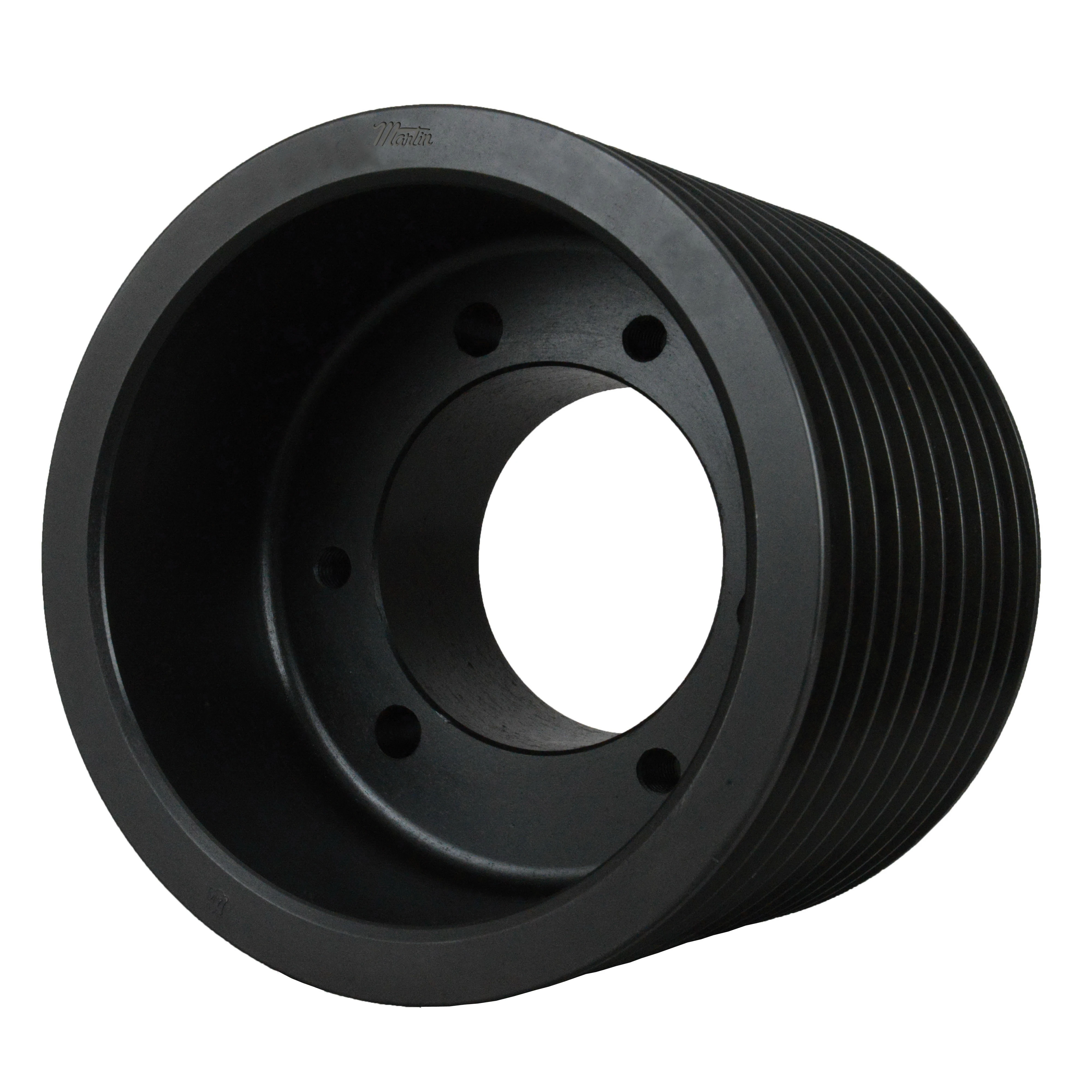 MARTIN SPROCKET 10 5V 925 F Sheave, QD Bushing, 9.250 Inch O.D., 10 Groove, 9.15 Inch Pitch Dia., Cast Iron | AK6BMP