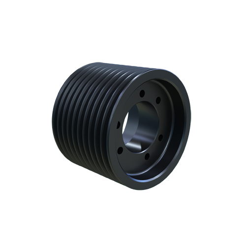 MARTIN SPROCKET 10 5V 975 F Sheave, QD Bushing, 9.750 Inch O.D., 10 Groove, 9.65 Inch Pitch Dia., Cast Iron | AK6BMV