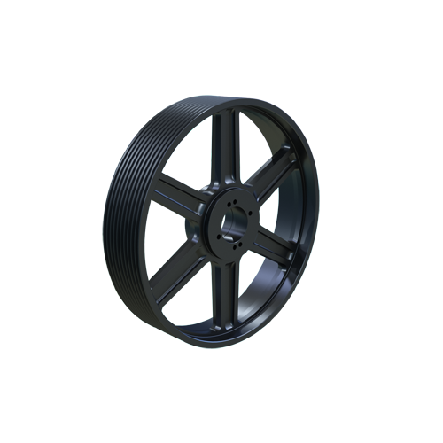 MARTIN SPROCKET 10 8V 5300 P Sheave, QD Bushing, 53 Inch Outside Dia., 10 Groove, 52.8 Inch Pitch Dia., Cast Iron | AK6BXN