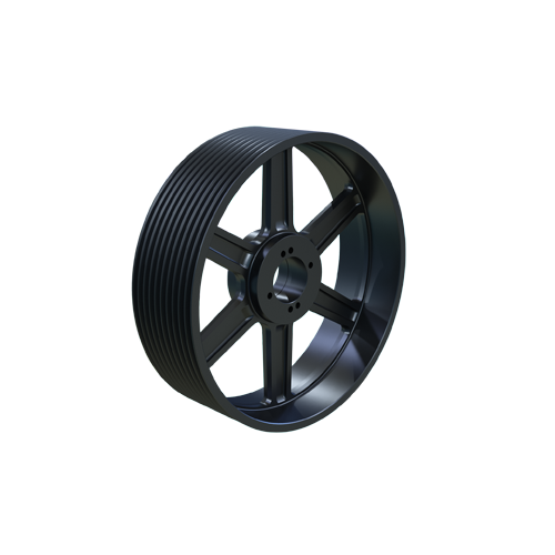 MARTIN SPROCKET 10 D 480 P Sheave, QD Bushing, 48.6 Inch Outside Dia., 10 Groove, 48 Inch Pitch Dia., Cast Iron | AZ9AYR