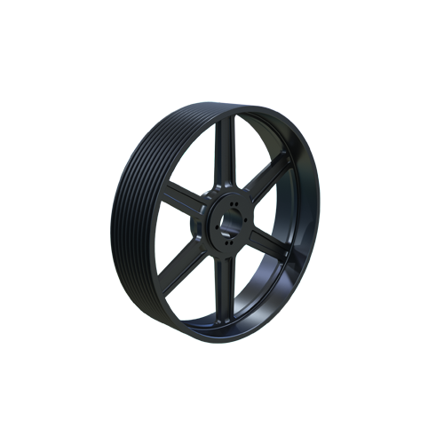 MARTIN SPROCKET 10 D 580 P Sheave, QD Bushing, 58.6 Inch Outside Dia., 10 Groove, 58 Inch Pitch Dia., Cast Iron | BA2GGM