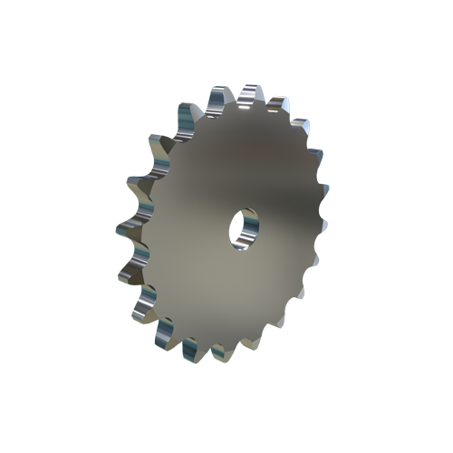 MARTIN SPROCKET 100A20SS Roller Chain Sprocket, 100 Chain, 20 Teeth, 7.990 Inch Pitch Dia., 8.642 Inch O.D., SS | BA3BNC