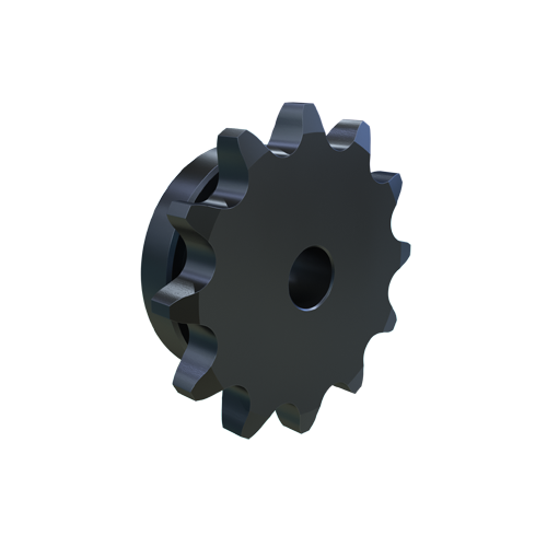 MARTIN SPROCKET 100B12 Sprocket, 100 Chain, 12 Teeth, 4.830 Inch Pitch Dia., 5.415 Inch O.D., Steel | AJ8VCP