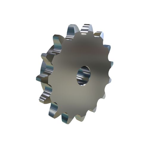 MARTIN SPROCKET 100B15SS Roller Chain Sprocket, 100 Chain, 15 Teeth, 6.013 Inch Pitch Dia., 6.631 Inch O.D., SS | BA2HRA