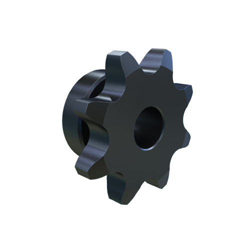 MARTIN SPROCKET 100B8 Roller Chain Sprocket, 100 Chain, Stock Bore, 8 Teeth, 3.266 Inch Pitch Dia., Steel | AJ8VCA