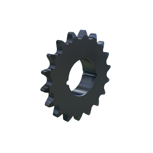 MARTIN SPROCKET 100BTB18 Roller Chain Sprocket, 100 Chain, Bushed TB, 18 Teeth, 7.199 Inch Pitch Dia., Steel | AJ8ZAK