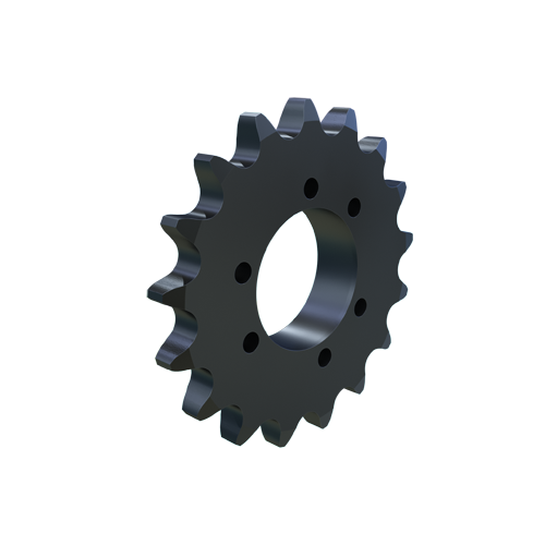 MARTIN SPROCKET 100SF17 Sprocket, QD, 100 Chain, 17 Teeth, 6.803 Inch Pitch Dia., 7.437 Inch O.D., Steel | AJ9AHF