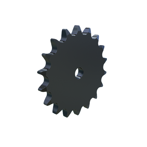 MARTIN SPROCKET 10A18 Sprocket, 10B-1 Chain, 18 Teeth, 91.420 mm Pitch Dia., 101.104 mm O.D., Steel | AJ9MYN