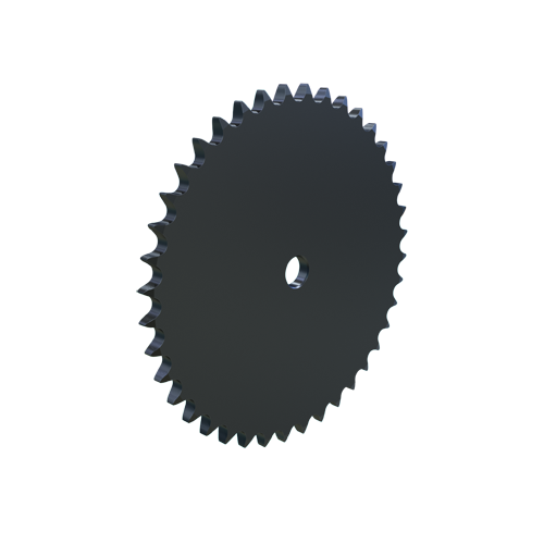 MARTIN SPROCKET 10A40 Sprocket, 10B-1 Chain, 40 Teeth, 202.335 mm Pitch Dia., 123.147 mm O.D., Steel | BA7PLT