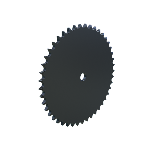 MARTIN SPROCKET 10A45 Sprocket, 10B-1 Chain, 45 Teeth, 227.577 mm Pitch Dia., 138.293 mm O.D., Steel | BA8FAW