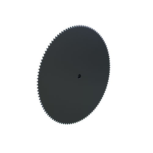 MARTIN SPROCKET 10B114 Roller Chain Sprocket, 10B-1 Chain, 114 Teeth, 576.134 mm Pitch Dia., Steel | BA7CWG