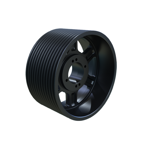 MARTIN SPROCKET 12 C 240 M Sheave, QD Bushing, 24.4 Inch Outside Dia., 12 Groove, 24 Inch Pitch Dia., Cast Iron | AK4XBD