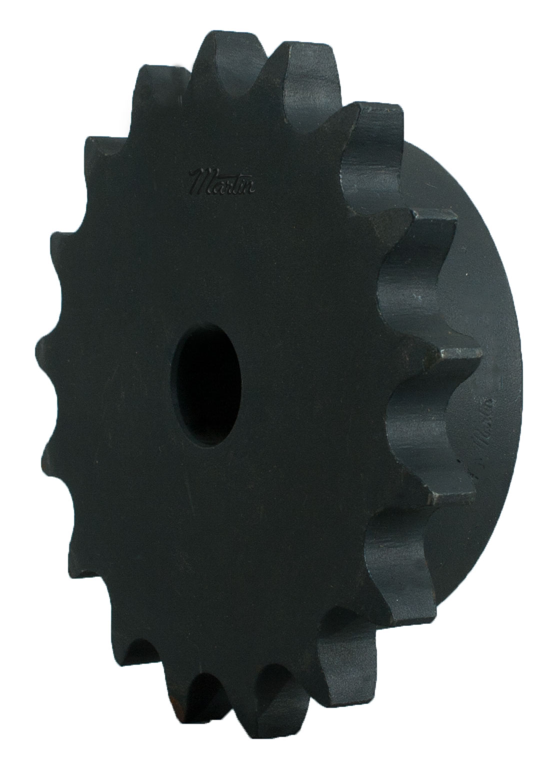 MARTIN SPROCKET 12B20 Roller Chain Sprocket, 12B-1 Chain, Stock Bore, 20 Teeth, 121.776 mm Pitch Dia., Steel | AJ9LJT