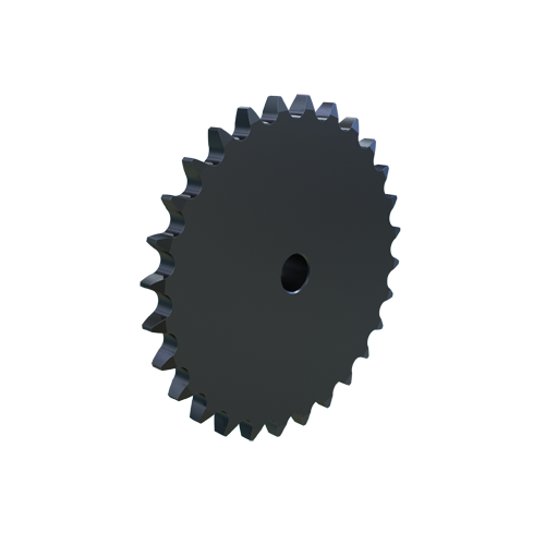 MARTIN SPROCKET 12B28 Roller Chain Sprocket, 12B-1 Chain, Stock Bore, 28 Teeth, 170.143 mm Pitch Dia., Steel | BA2QHG