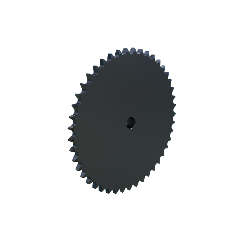 MARTIN SPROCKET 12B45 Roller Chain Sprocket, 12B-1 Chain, Stock Bore, 45 Teeth, 273.093 mm Pitch Dia., Steel | AZ9XMT