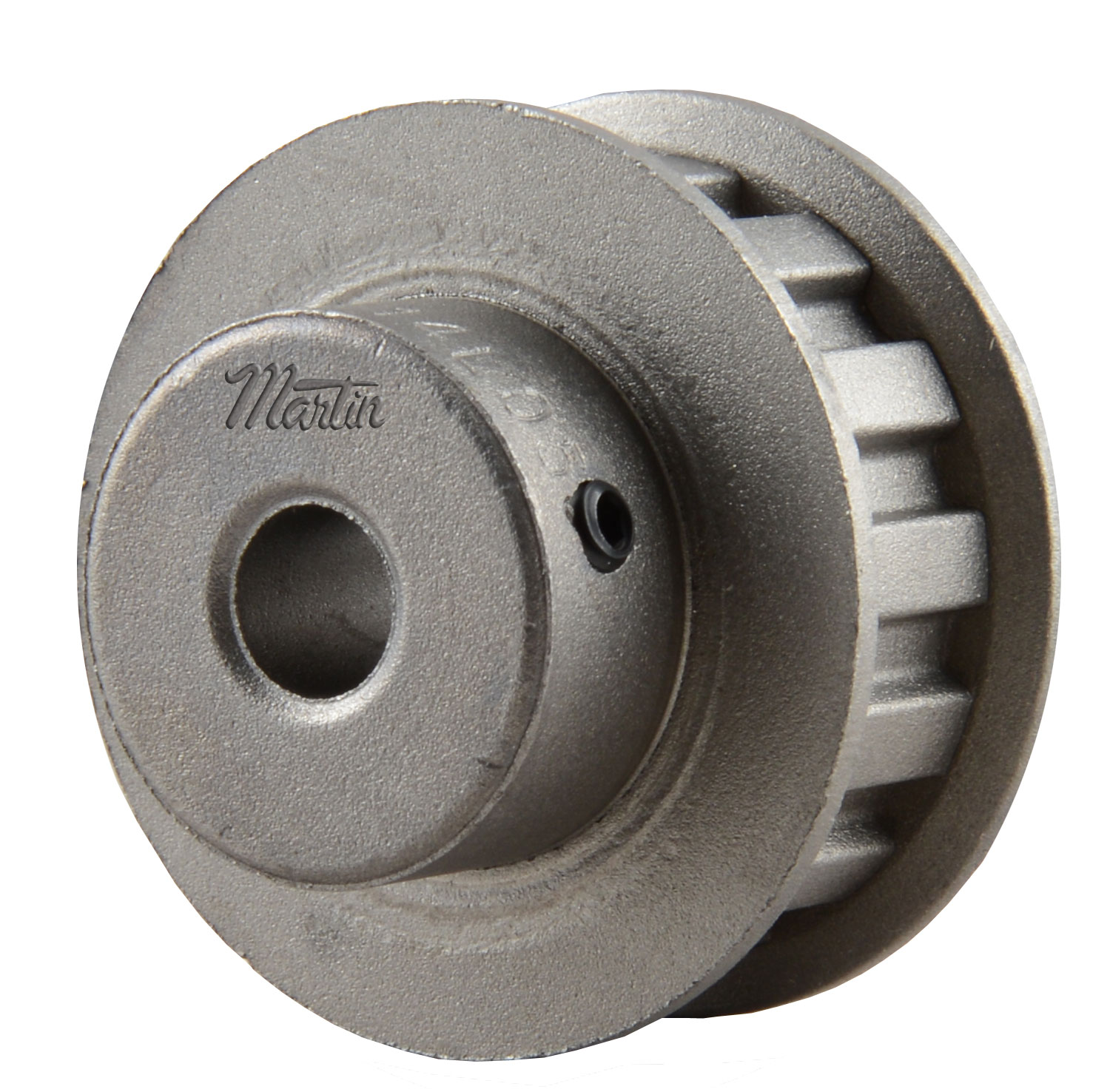 MARTIN SPROCKET 12L050 Timing Pulley, 12 Teeth, 0.562 Inch Face Width, 0.5 Inch Belt Width, Steel | AK6CFY