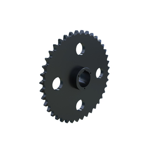 MARTIN SPROCKET 160S40 Sprocket, 160 Chain, 40 Teeth, 25.491 Inch Pitch Dia., 26.612 Inch O.D., Steel | AL4QWY