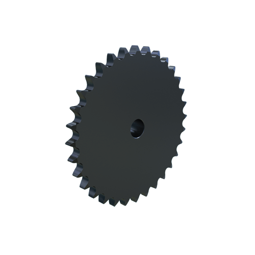 MARTIN SPROCKET 16B32 Sprocket, 16B-1 Chain, 32 Teeth, 259.138 mm Pitch Dia., 275.013 mm O.D., Steel | AL6AQB