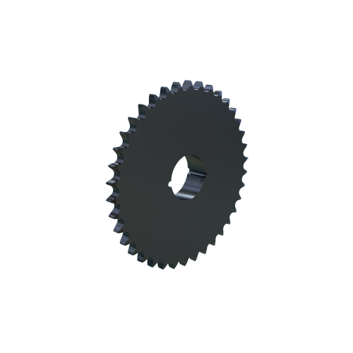 MARTIN SPROCKET 16BTB38 Sprocket, 16B-1 Chain, 38 Teeth, 307.580 mm Pitch Dia., 323.460 mm O.D., Steel | AJ9NHY
