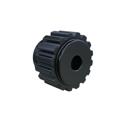 MARTIN SPROCKET 16XL037 Timing Pulley, 16 Teeth, 0.563 Inch Face Width, Steel | AK6CCQ