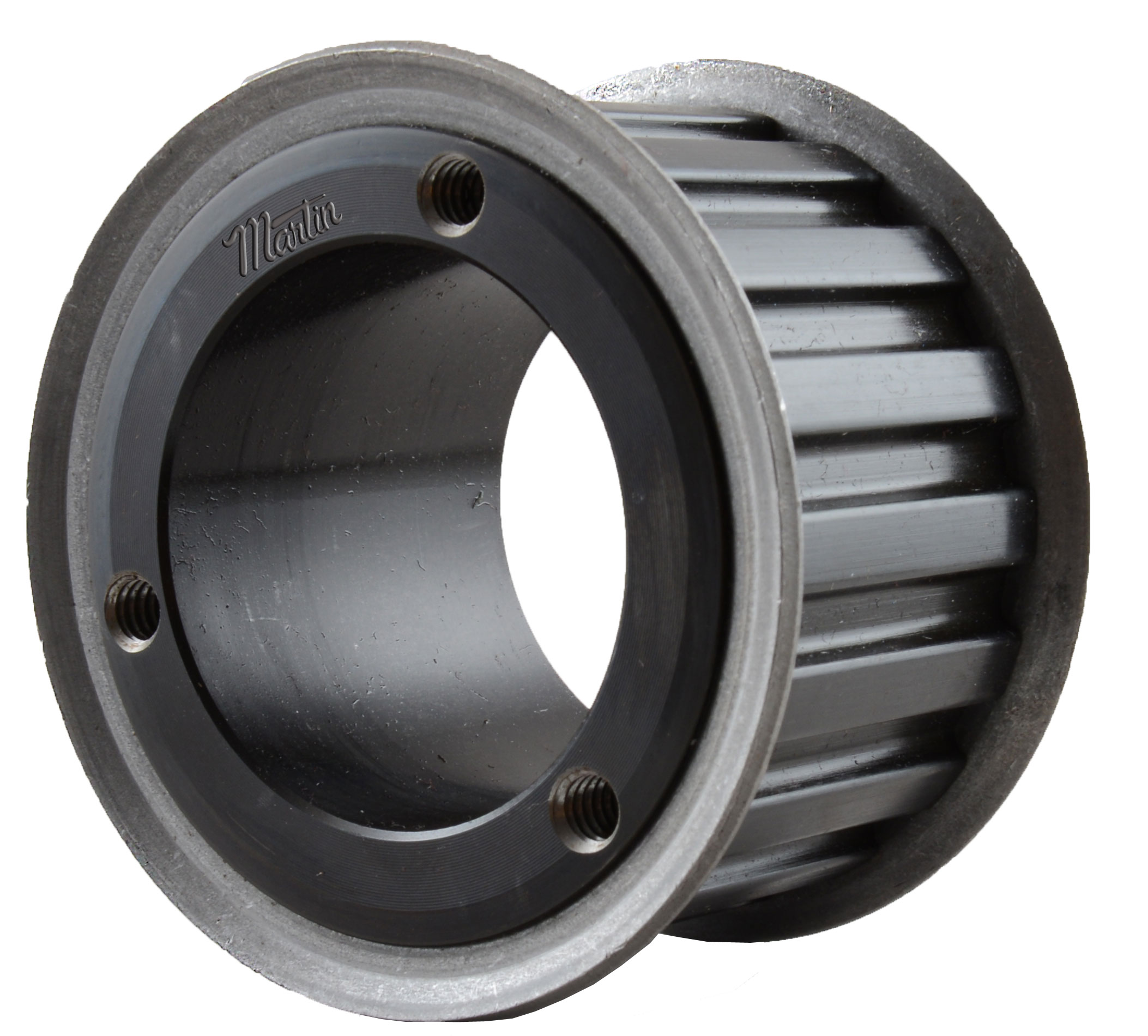 MARTIN SPROCKET 22H200 SD Timing Pulley, 22 Teeth, 2.344 Inch Face Width, 2 Inch Belt Width, Steel | AK6EPX