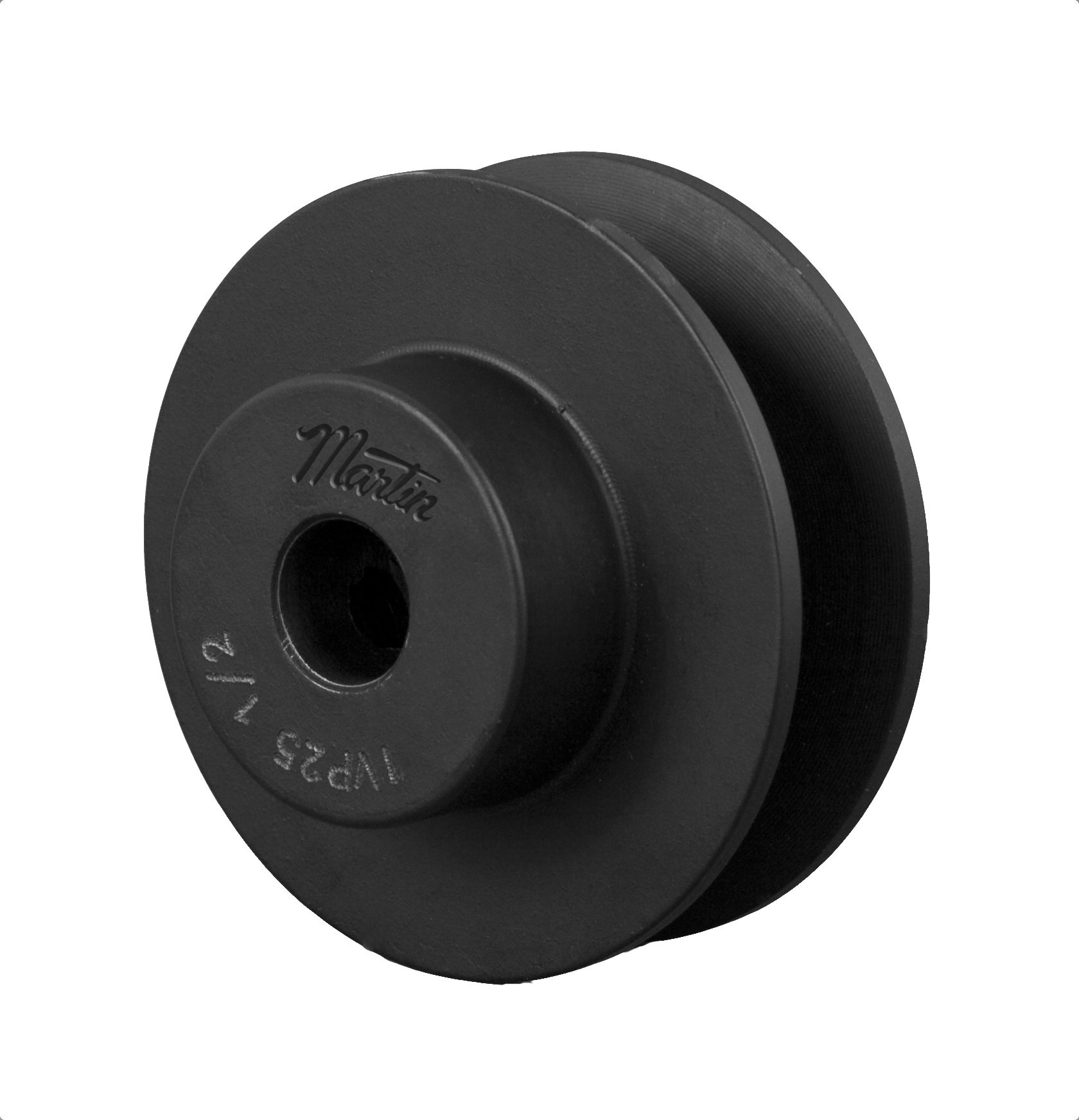 MARTIN SPROCKET 1VP25 1/2 Sheave, 0.5 Inch Bore, 2.5 Inch Outside Dia., 1 Groove, Cast Iron | AM7ECC