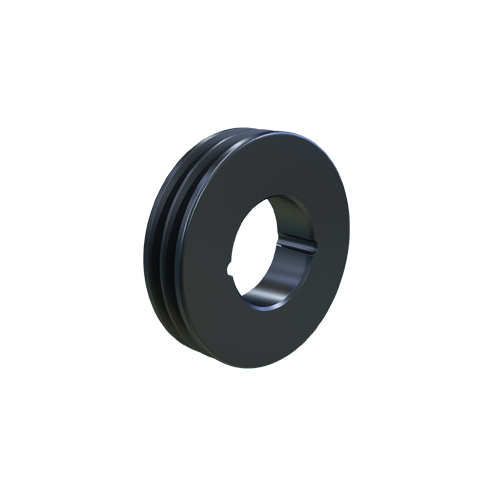 MARTIN SPROCKET 2 3V 450 TB Sheave, TB Bushing, 4.5 Inch Outside Dia., 2 Groove, 4.45 Inch Pitch Dia., Steel | AK4YQM