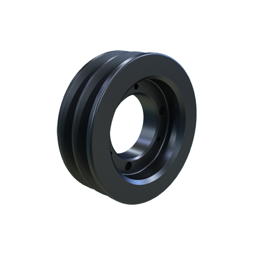 MARTIN SPROCKET 2 5V 490 SDS Sheave, QD Bushing, 4.9 Inch Outside Dia., 2 Groove, 4.8 Inch Pitch Dia., Cast Iron | AK6HYU