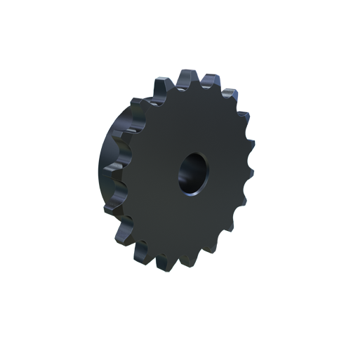 MARTIN SPROCKET 2040B18 Sprocket, 2040 Chain, 18 Teeth, 2.924 Inch Pitch Dia., 3.140 Inch O.D., Steel | AJ9FPG