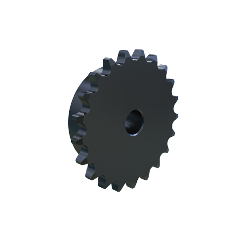 MARTIN SPROCKET 2040B21 Sprocket, 2040 Chain, 21 Teeth, 3.393 Inch Pitch Dia., 3.620 Inch O.D., Steel | AJ9FPK