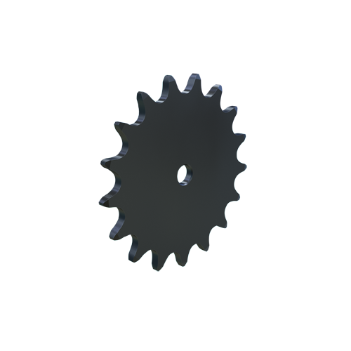 MARTIN SPROCKET 2042A17 Sprocket, 2042 Chain, 17 Teeth, 5.442 Inch Pitch Dia., 5.950 Inch O.D., Steel | BA2TVP