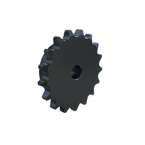 MARTIN SPROCKET 2060B17 Sprocket, 2060 Chain, 17 Teeth, 4.152 Inch Pitch Dia., 4.460 Inch O.D., Steel | AJ9FTK