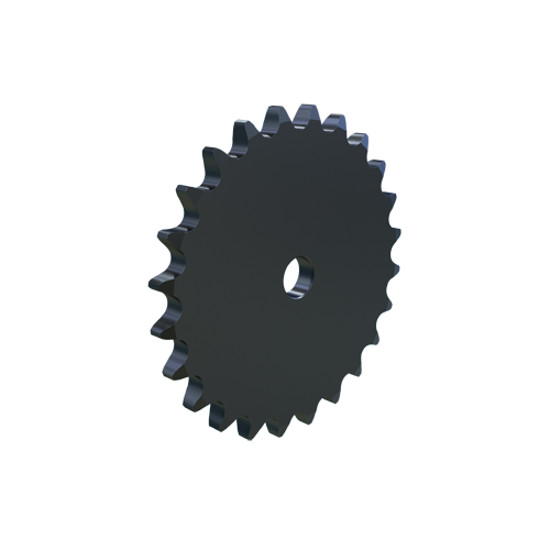 MARTIN SPROCKET 20A24 Sprocket, 20B-1 Chain, 24 Teeth, 243.246 mm Pitch Dia., 263.884 mm O.D., Steel | BA8JJK