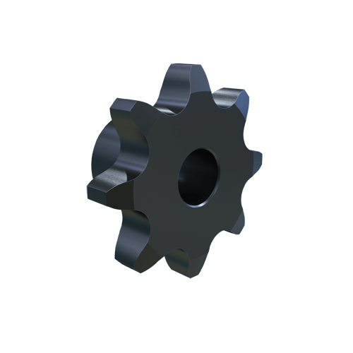 MARTIN SPROCKET 20B8 Sprocket, 20B-1 Chain, 8 Teeth, 82.967 mm Pitch Dia., 103.604 mm O.D., Steel | AL6ALU