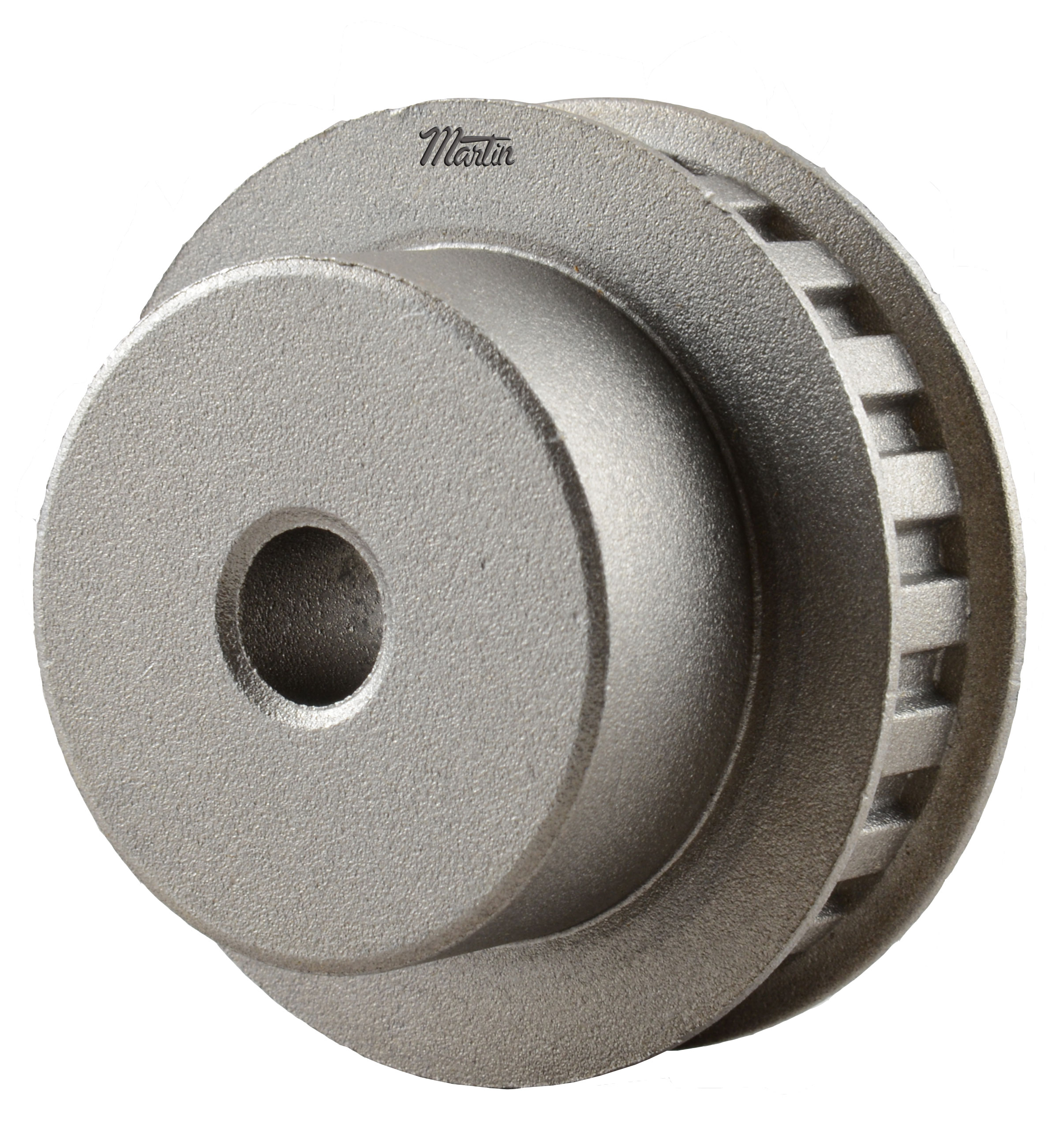 MARTIN SPROCKET 19L050 Timing Pulley, 19 Teeth, 0.562 Inch Face Width, 0.5 Inch Belt Width, Steel | AK6CGX