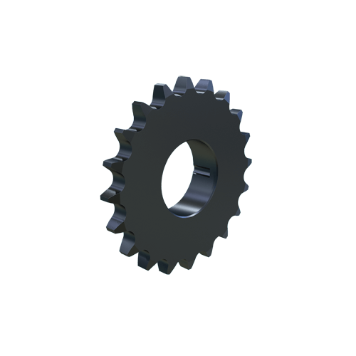 MARTIN SPROCKET 24BTB20H Sprocket, 24B-1 Chain, 20 Teeth, 243.550 mm Pitch Dia., 265.780 mm O.D., Steel | AL4ZYM
