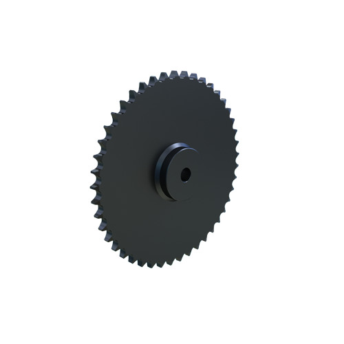 MARTIN SPROCKET 24C45 Sprocket, 24B-1 Chain, 45 Teeth, 546.186 mm Pitch Dia., 568.411 mm O.D., Steel | BA3EED