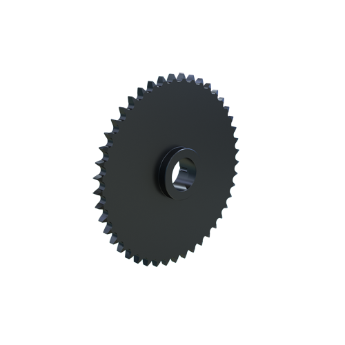 MARTIN SPROCKET 24CTB45 Sprocket, 24B-1 Chain, 45 Teeth, 546.190 mm Pitch Dia., 568.410 mm O.D., Steel | BA3PQF