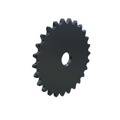 MARTIN SPROCKET 25A26 Sprocket, 25 Chain, 26 Teeth, 2.074 Inch Pitch Dia., 2.209 Inch O.D., Steel | AJ9JHK