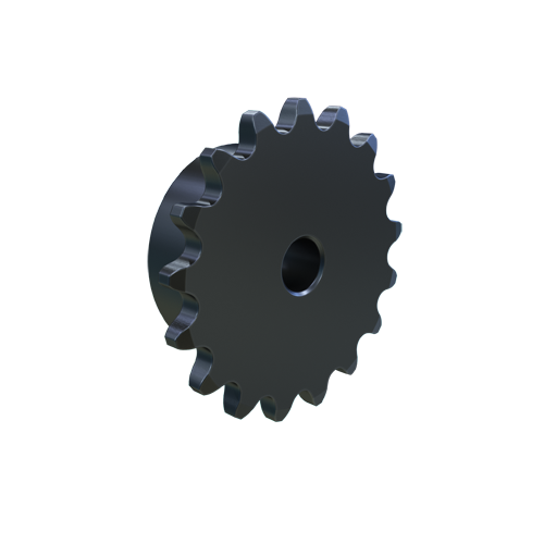 MARTIN SPROCKET 25B17 Sprocket, 25 Chain, 17 Teeth, 1.361 Inch Pitch Dia., 1.487 Inch O.D., Steel | AJ8TWN