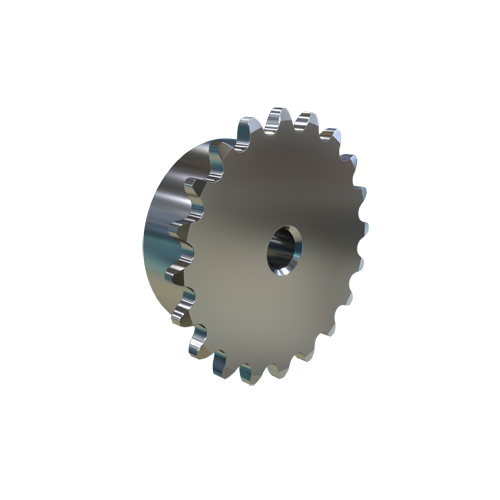 MARTIN SPROCKET 25B20SS Roller Chain Sprocket, 25 Chain, 20 Teeth, 1.598 Inch Pitch Dia., 1.729 Inch O.D., SS | AJ9AYJ