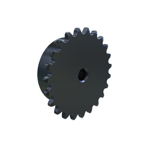 MARTIN SPROCKET 25B23 Sprocket, 25 Chain, 23 Teeth, 1.836 Inch Pitch Dia., 1.969 Inch O.D., Steel | AJ8TXE